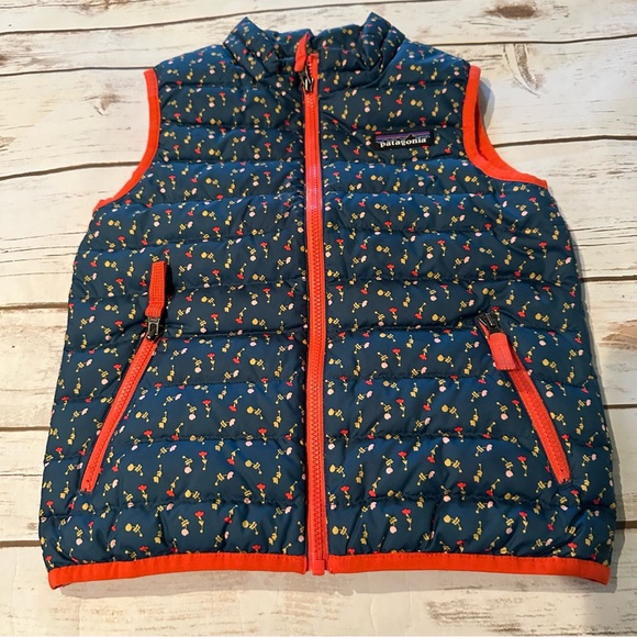 Patagonia floral vest